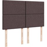  Krevet s oprugama i madracem tamnosmeđi 140 x 190 cm od tkanine | shoptok.hr