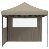 Šator za svadbe - šator za zabave Sivo-smeđa 292 x 292 x 315 cm Oxford tkanina | shoptok.hr
