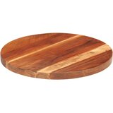 Stolna ploča od masivnog drva bagrema okrugla 25 - 27 mm 40 cm | shoptok.hr