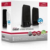  Zvučnici 2.0 SPEEDLINK EVENT Stereo, black, SL-8004-BK | Eponuda.ba