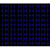  LED vilinska zavjesa 3 x 3 m 300 LED plave 8 funkcija | shoptok.hr
