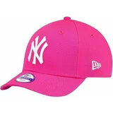 New York Yankees 9Forty K MLB League Basic Hot Pink/White Youth Šilterica