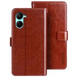 INORCO IDEWEI Za Realme C33 2023 4G/C33 4G Denarnica Crazy Horse Texture Stojalo Cover PU usnjena torbica za telefon, (22034580) Cene