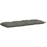  Jastučić za klupu VIANEN 100% poliester Siva 150 x 50 x 12 cm | shoptok.hr