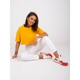 BASIC Feel Good T-shirt-RV-TS-7541.06-light orange | Shoptok.si