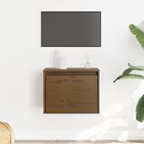  Zidni ormarić boja meda 45 x 30 x 35 cm od masivne borovine | shoptok.hr