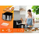 Berdsen friteza na vrući zrak 1700 W, 8 l, crna | shoptok.hr