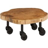  Stolić za kavu od masivnog drva bagrema 60 x 55 x 25 cm | shoptok.hr