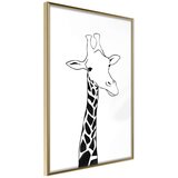  Poster - Black and White Giraffe 20x30 Cijene
