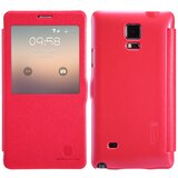 Nillkin Maska za Samsung Note 4/ N910F na preklop Fresh crvena Cene