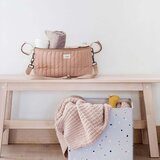 3Sprouts organizator za dječja kolica quilted charcoal gray | shoptok.hr