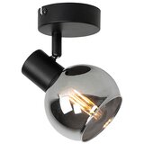 QAZQA Smart spot črna z dimnim steklom vključno z WiFi P45 - Vidro | Shoptok.si
