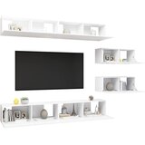  6-dijelni set TV ormarića bijeli od konstruiranog drva | Eponuda.ba