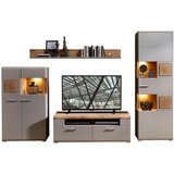 Hom`in DNEVNI REGAL, siva, barve hrasta Cene