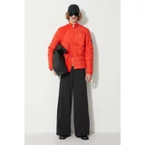A-COLD-WALL* Jakna Asymmetric Padded Jacket moška, rdeča barva