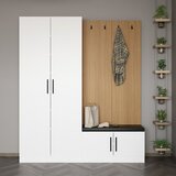 Woody Fashion noah - 8289 white hall stand Cene