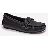 S. BARSKI Flat Leather Moccasins With Decoration S.Barski | Shoptok.si