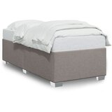 Furnova Posteljni okvir brez vzmetnice taupe 100x200 cm blago, (21939163) | Shoptok.si