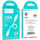 hoco. Type C kabel za iPhone Lightning 8-pin Hyper Power Delivery 27W X96 25cm bijeli | shoptok.hr