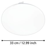 Eglo 75449 - LED plafonsko svetlo FRANIA-M LED/15,5W/230V 3000K prečnika 33 cm belo | Eponuda.com