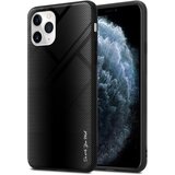 Cadorabo Ohišje, združljiv z Apple - Stripe Optics v Opal Black - Zaščitni pokrov iz silikona TPU in hrbta iz kaljenega stekla, (20571116) Cene