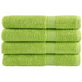  Ručnici za saunu SOLUND 4 kom zeleni 80 x 200 cm 600 gsm | shoptok.hr