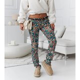 Gemre Multicolored Patterned Skinny Pants Cassi | Shoptok.si