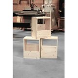 Karup Design Nočna omarica iz masivnega bora v naravni barvi Grab It – | Shoptok.si
