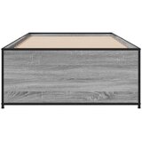  Okvir za krevet boja hrasta 100x200cm konstruirano drvo i metal | shoptok.hr