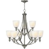 Elstead Lighting Elstead Truman 9-kraki lestenec, antični nikelj, E27, (22099798) Cene