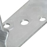  Sidra za ogradu 6 kom srebrna 14 x 6 x 15 cm pocinčani čelik | shoptok.hr
