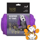 Tauro Pro Line microfiber Towel Purple 80x120cm, Ljubičasti Peškir Za Ljubimce Cene