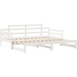 vidaXL Dnevni krevet na razvlačenje s ladicama bez madraca 90 x 190 cm | shoptok.hr