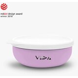 VIIDA Soufflé dječja zdjelica, antibakterijski nehrđajući čelik, lavanda | shoptok.hr