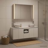  Set ormarića za kupaonicu 4 kom. Bijela Konstruirano drvo | shoptok.hr