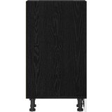 vidaXL Kuhinjska baza ormarića Riga Crni hrast 20 x 44,5 x 81,5 cm | shoptok.hr