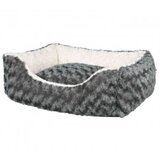  krevet kaline kockast 80x65cm sivo/krem | ePonuda.com