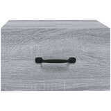  Zidni noćni ormarići 2 kom boja sivog hrasta sonome 35x35x20 cm | shoptok.hr