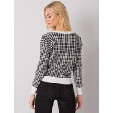RUE PARIS Sweater-ASM-SW-14210.32-white-black | Shoptok.si