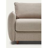 Kave Home Bež raztegljiva sedežna garnitura 185 cm Carlota – | Shoptok.si