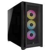 Corsair iCUE 5000D RGB AIRFLOWTempered Glass, Mid-Tower CaseBlack, 3x AF120 RGB ELITE Fans | Eponuda.ba