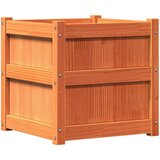  Vrtna sadilica voštano smeđe boje 50 x 50 x 50 cm od borovine | Eponuda.ba