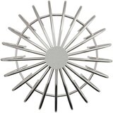  Zaštita od lišća za žljeb 8 pcs Srebrno 200 mm Nehrđajući čelik | Eponuda.com