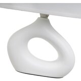 Casa Selección Bela keramična namizna svetilka s tekstilnim senčilom (višina 30 cm) – | Shoptok.si