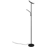 Crna LED stojeća svjetiljka (visina 178 cm) Specter –