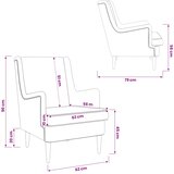  Fotelja Ružičasta Vuna | shoptok.hr