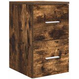 vidaXL Kopalniška omarica vmes Dimljen hrast 30 x 41 x 50 cm, (5000245476) | Shoptok.si