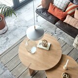 OYOY Living Design Okrugao stolić za kavu od punog hrasta u prirodnoj boji ø 65 cm Oy – | shoptok.hr