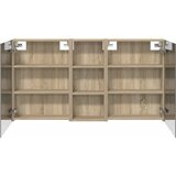  Set ormarića za kupaonicu 3 kom. 130 x 14,5 x 70 cm | shoptok.hr