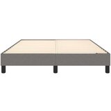  Za krevet s oprugama tamnosivi 140x200 cm od tkanine | shoptok.hr